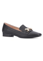 New York & Company Women's Damara Loafer Dress Shoe - Chocolate