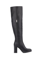 New York & Company Women's Faustine Thigh High Boots - Black