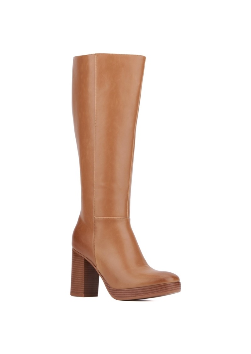 New York & Company Women's Felicity Tall Boots - Camel