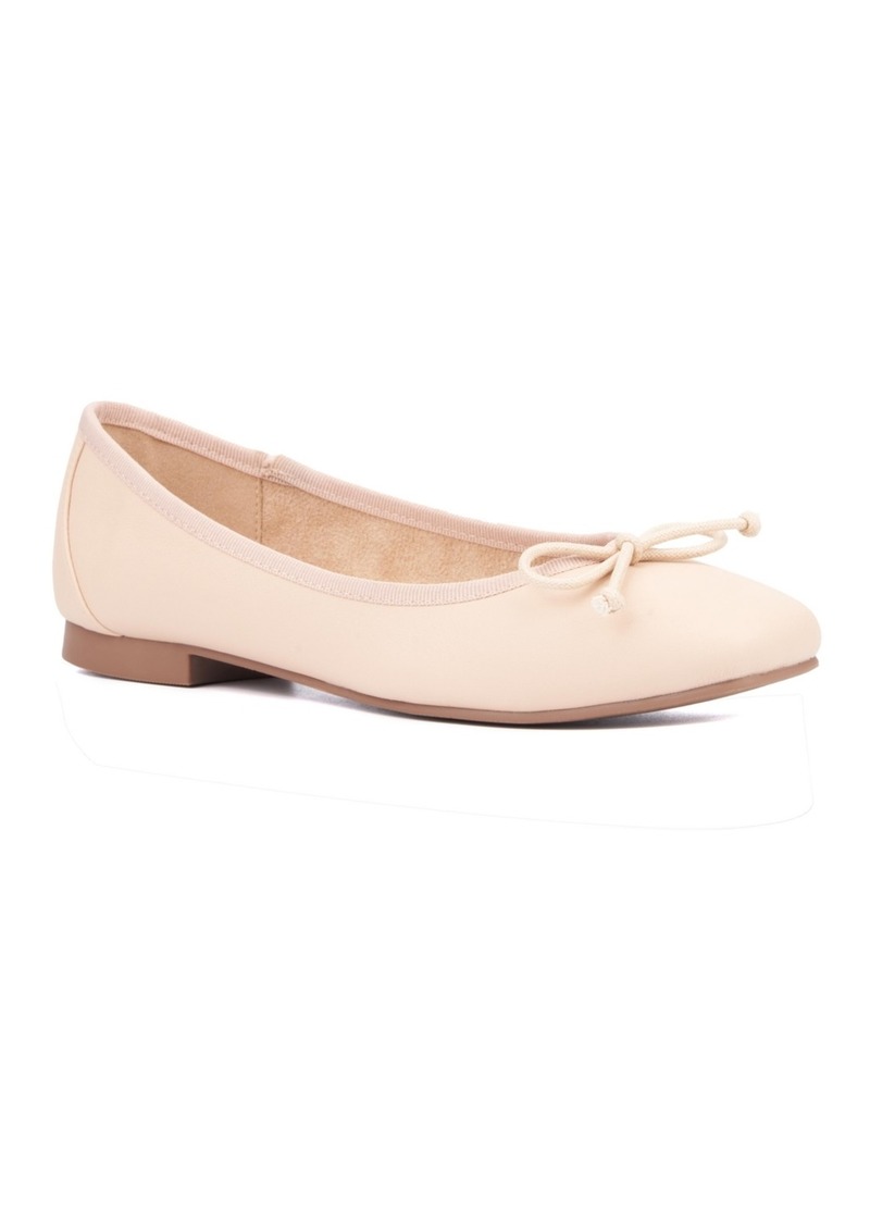 New York & Company Women's Paulina Ballet Flats - Nude