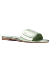 New York & Company Women's Adelle Flat Sandal - Silver