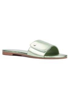 New York & Company Women's Adelle Flat Sandal - Mint green