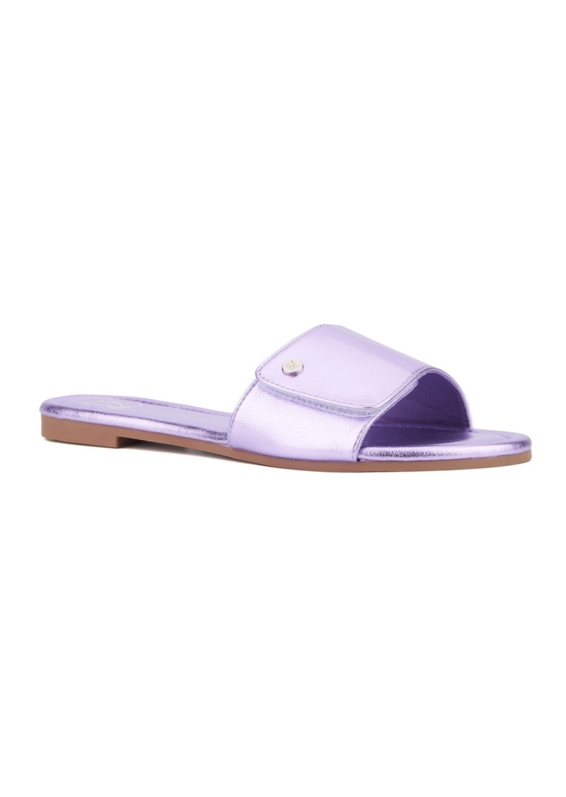 New York & Company Women's Adelle Flat Sandal - Lilac