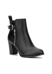 New York & Company Women's Angie Bootie - Dark Grey