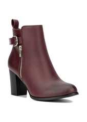 New York & Company Women's Angie Bootie - Wine