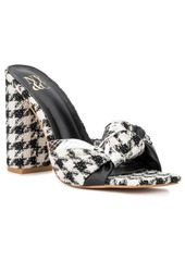 New York & Company Women's Anthi Heel Sandals - Black/white