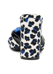 New York & Company Women's Anthi Heel Sandals - Blue multi