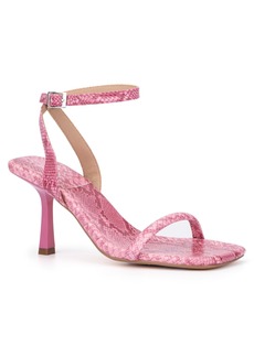 New York & Company Women's Ashlyn Ankle Wrap Sandal - Pink