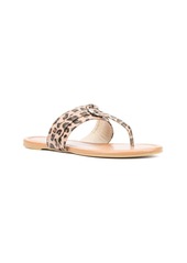 New York & Company Women's Jacklyn Leopard Ring Sandal - Leopard