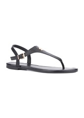 New York & Company Women's Nari Flat Sandal - Nude