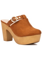 New York & Company Women's Nyomi Clogs - Cognac