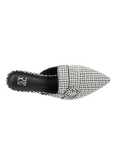 New York & Company Women's Olga Mules - Black/clear