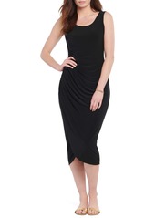 NIC + ZOE NIC+ZOE High Twist Side Ruched Sleeveless Dress (Regular & Petite)