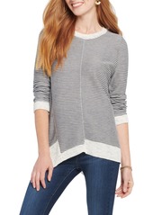 NIC + ZOE NIC+ZOE Spring Fling Stripe Cotton Blend Sweater