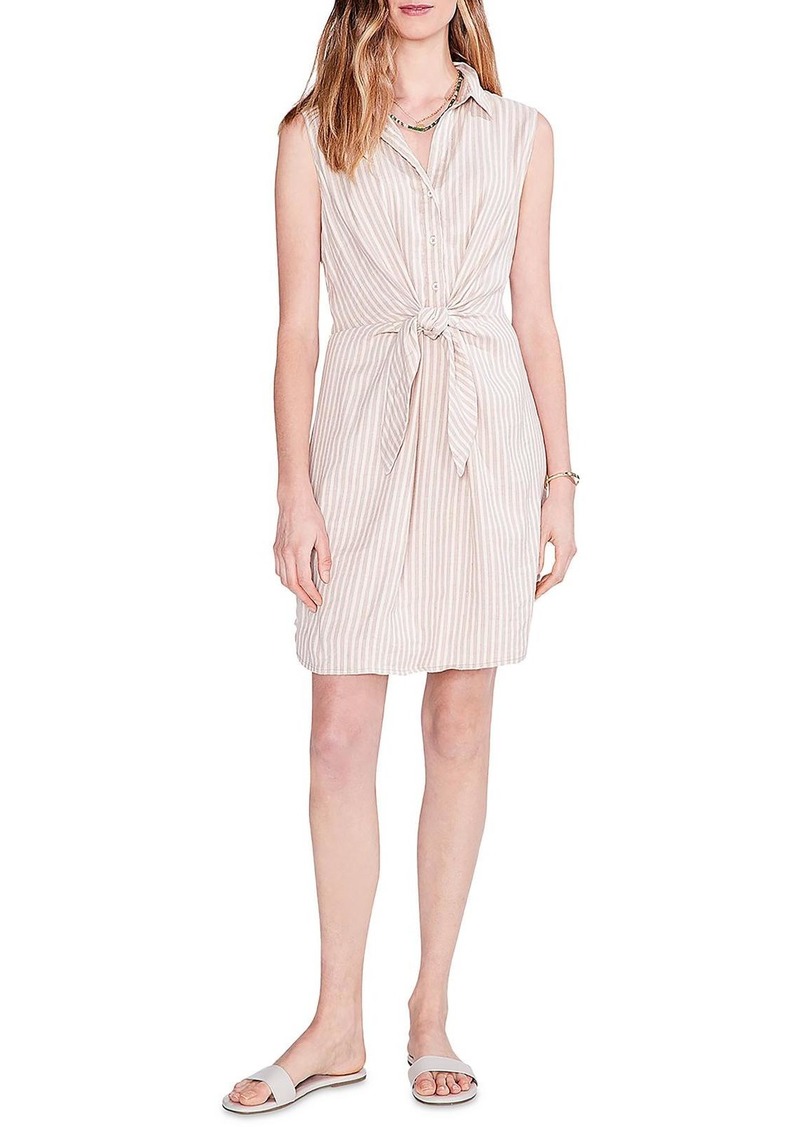 NIC + ZOE Womens Linen Short Shirtdress