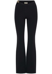 NICHOLAS Kari ribbed flared trousers