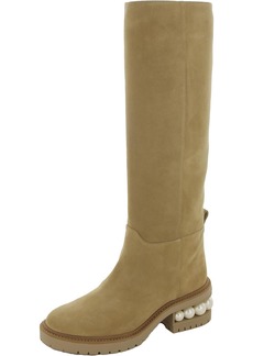 Nicholas Kirkwood CASATI Womens Leather Riding Boots Knee-High Boots