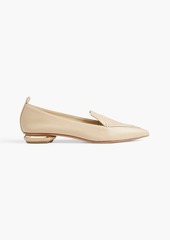 NICHOLAS KIRKWOOD - Beya pebbled-leather loafers - Neutral - EU 40.5