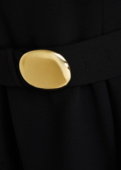 Nicholas - Charlie strapless belted crepe midi dress - Black - US 0