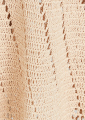 Nicholas - Hazel crochet-knit maxi dress - Neutral - S