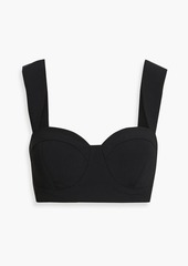 Nicholas - Jolene crepe bra top - Black - US 4