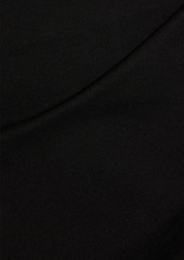 Nicholas - Selah asymmetric pleated jersey skirt - Black - US 4