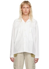 Nicholas Daley White Patch Pocket Shirt