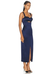 NICHOLAS Gia Corset Midi Dress