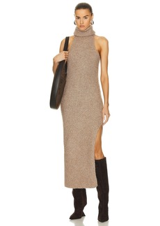 NICHOLAS Kiandra Sleeveless Turtleneck Midi Dress