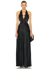 NICHOLAS Kylie Lace Cutout Gown