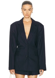 NICHOLAS Nadia Open Back Split Blazer