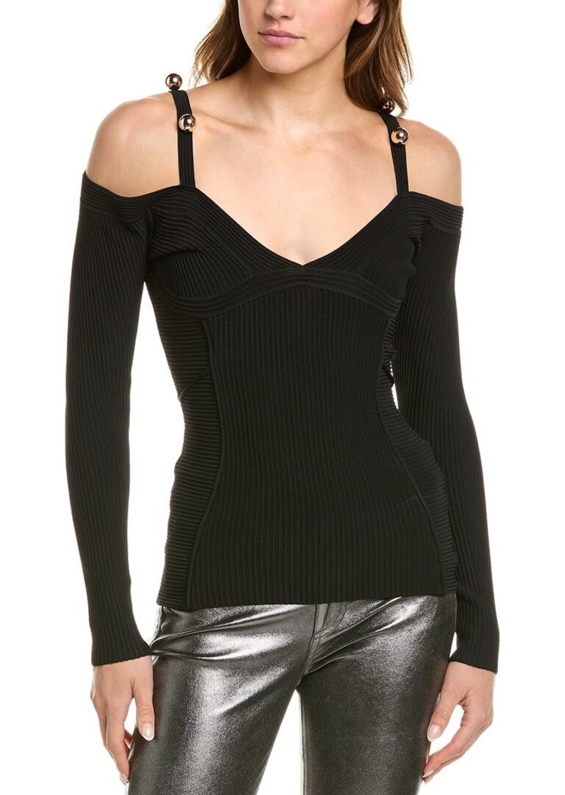 Nicholas Off-The-Shoulder Corset Top