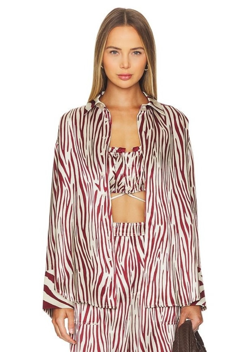 NICHOLAS Taja Oversized Buttondown Shirt