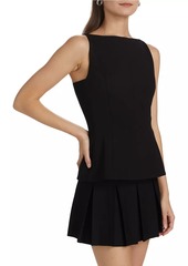 NICHOLAS Simmy Ponte Peplum Top