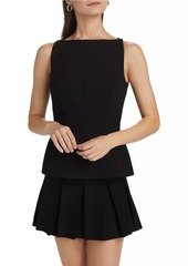 NICHOLAS Simmy Ponte Peplum Top