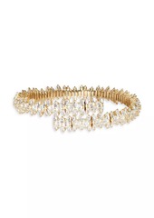 Nickho Rey Fanny 14K-Yellow And White Gold Vermeil & Crystal Bangle