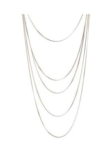 Nicole Miller Multi-Row Cobra Chain Necklace