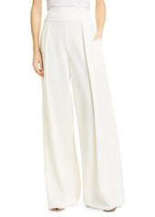 Nicole Miller Wide Leg Pants in Ivory at Nordstrom