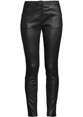 Nicole Miller skinny leather trousers