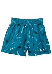 Nike 4" Logofetti Volley Shorts (Little Kids/Big Kids)