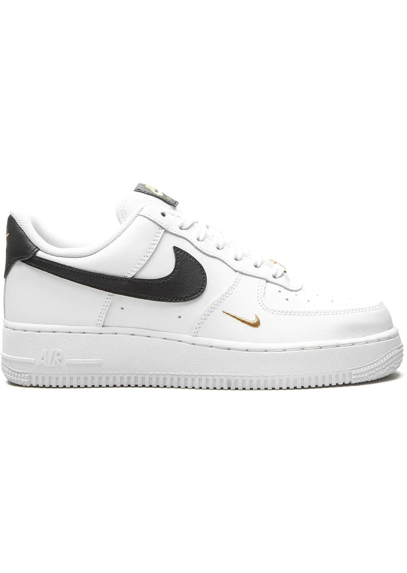 Nike Air Force 1 Low Essential "White/Black/Gold" sneakers Shoes