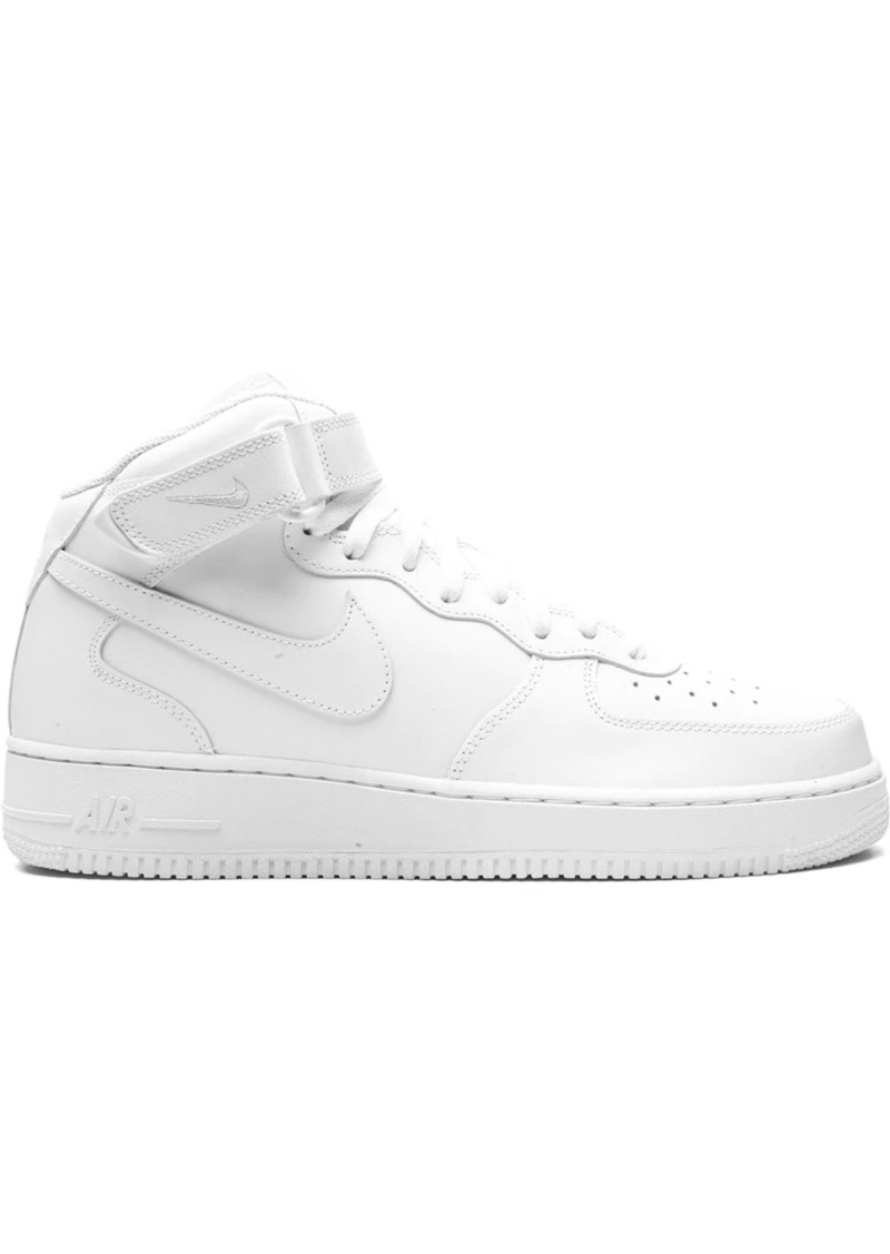 Nike Air Force 1 Mid '07 "Triple White" sneakers