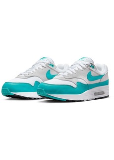 Nike Air Max 1 Mens Leather Fitness Running & Training Shoes