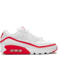 Nike x Undefeated Air Max 90 "White/Red" sneakers
