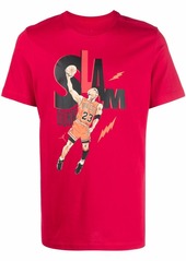 Nike basketball graphic-print T-shirt