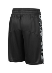 Big Boys Nike Black Brooklyn Nets Courtside Starting Five Team Shorts - Black