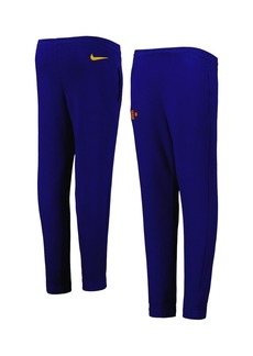 Big Boys Nike Blue Barcelona Gfa Fleece Club Pants - Blue