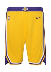 Big Boys Nike Gold Los Angeles Lakers Icon Edition Mesh Performance Swingman Shorts - Gold