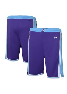 Big Boys Nike Purple Los Angeles Lakers 2021/22 City Edition Courtside Swingman Shorts - Purple