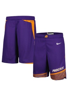 Big Boys Nike Purple Phoenix Suns Icon Edition Mesh Performance Swingman Shorts - Purple